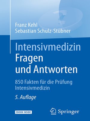 cover image of Intensivmedizin Fragen und Antworten
